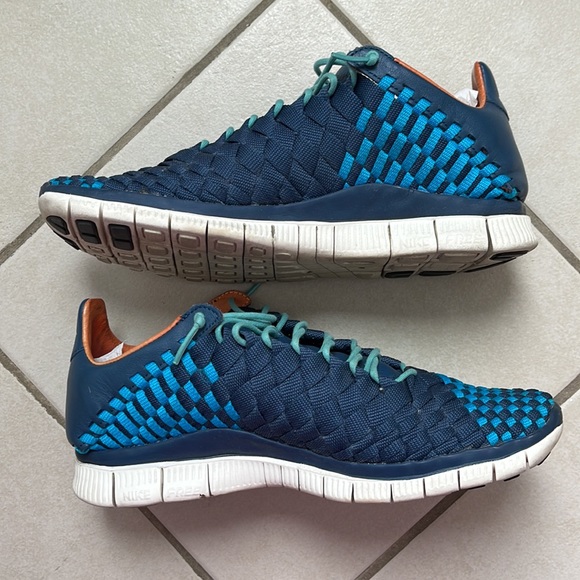 Used Nike Free Inneva Woven Mens US8 579916-443 - Picture 4 of 7